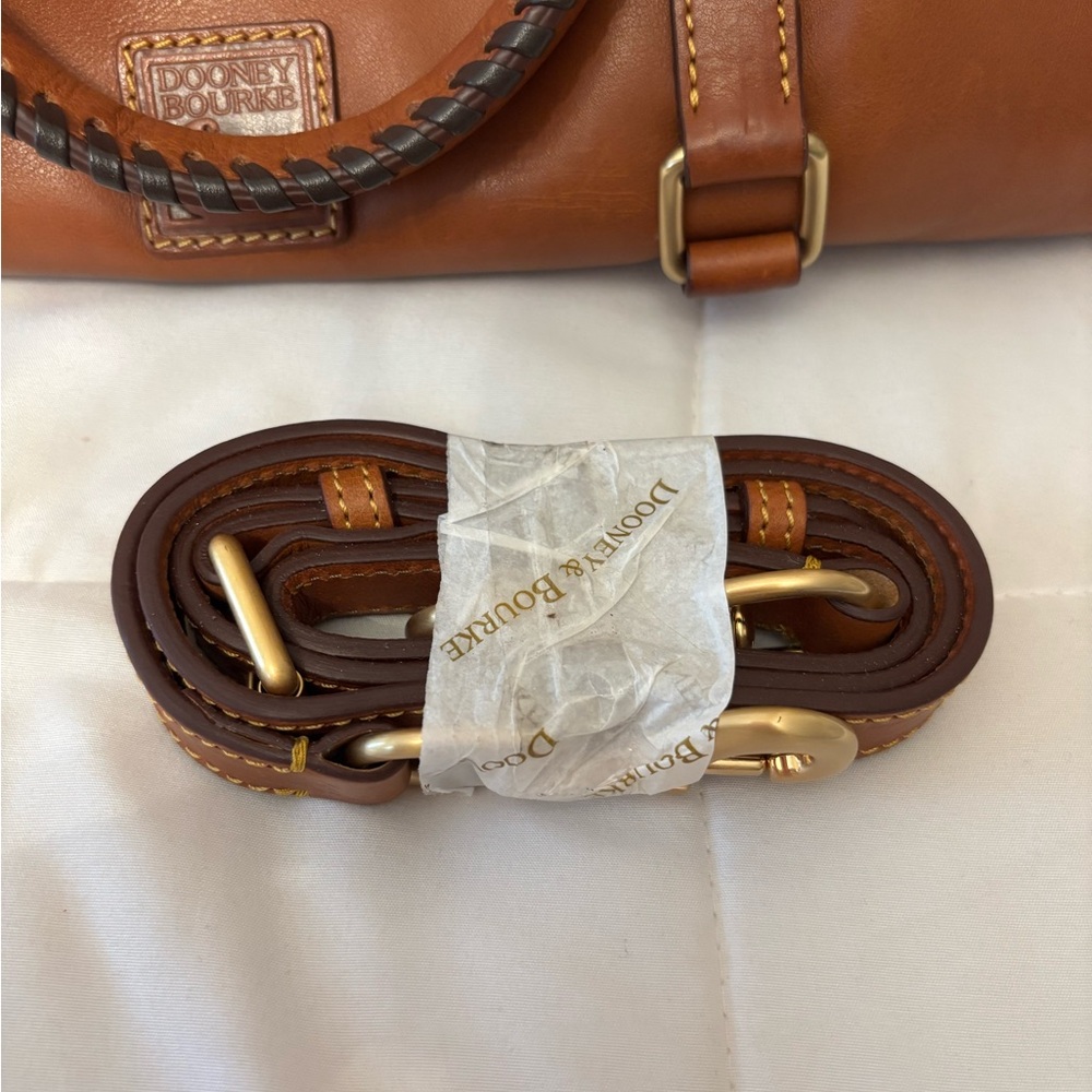 Dooney & Bourke Brown Satchel - Picture 4 of 6